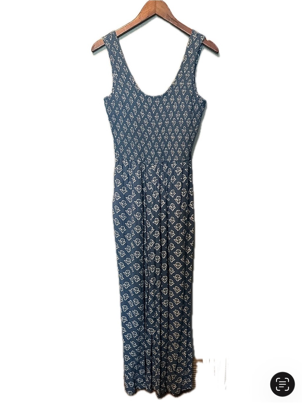 Japna Women’s Jumpsuit Sleeveless Blue Size Large